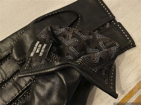 goyard leather gloves|Goyard newspaper online.